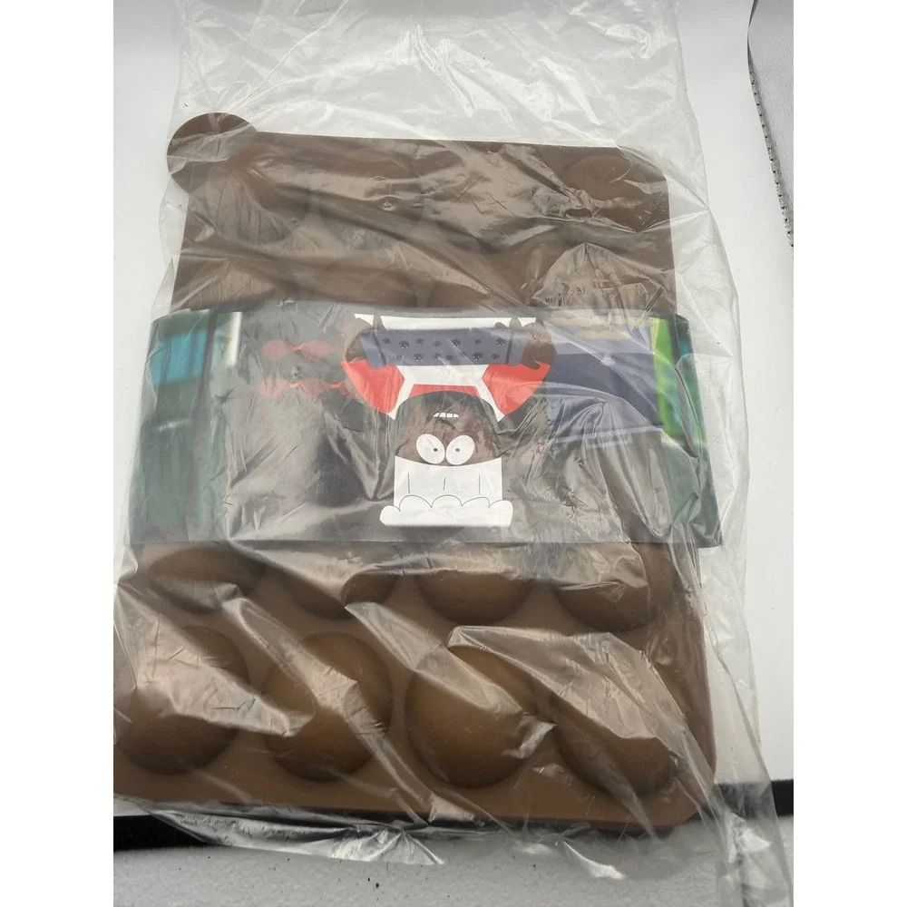 South Park Chef Chocolate Salty Balls Silicone Mold Loot Crate Exclusive Brown